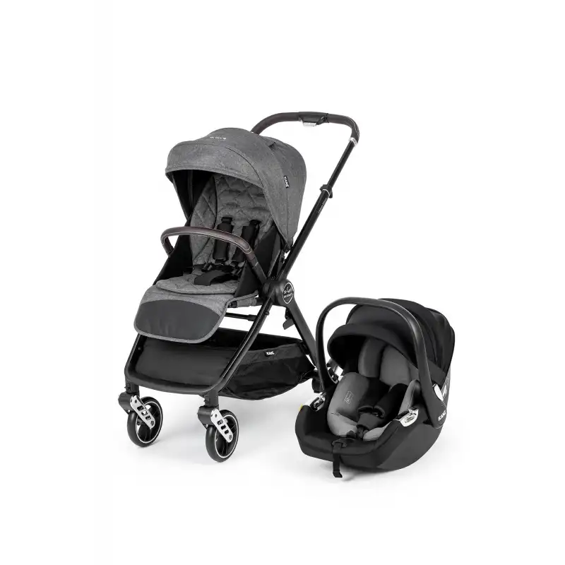 Kanz X-Go Ultimate Travel Sistem Bebek Arabası Silver Gri