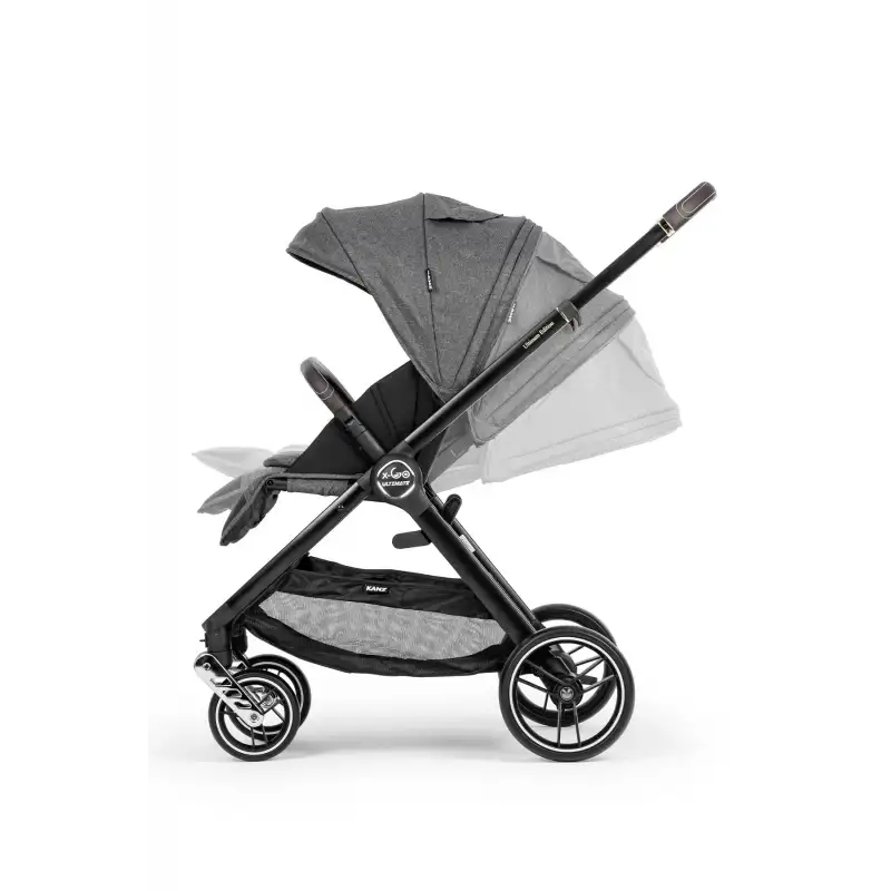 Kanz X-Go Ultimate Travel Sistem Bebek Arabası Silver Gri