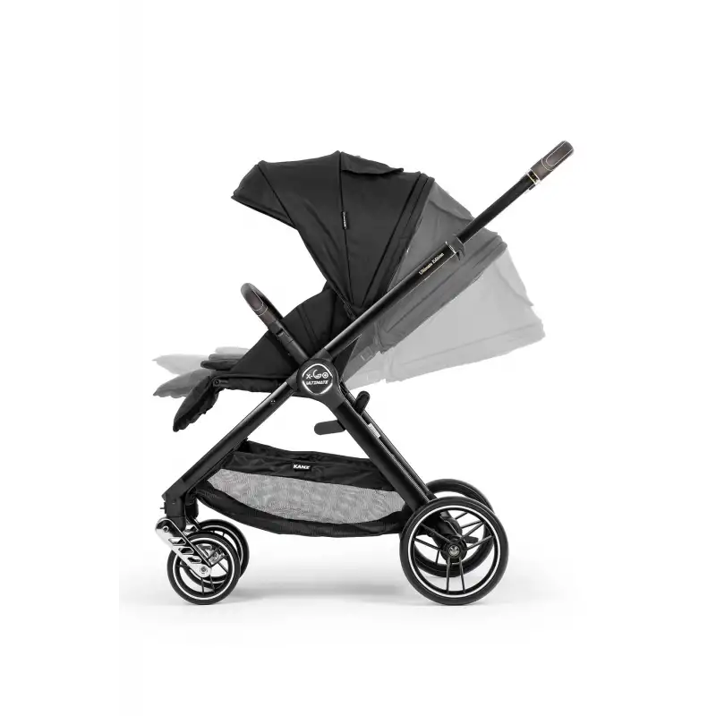 Kanz X-Go Ultimate Travel Sistem Bebek Arabası Silver Siyah