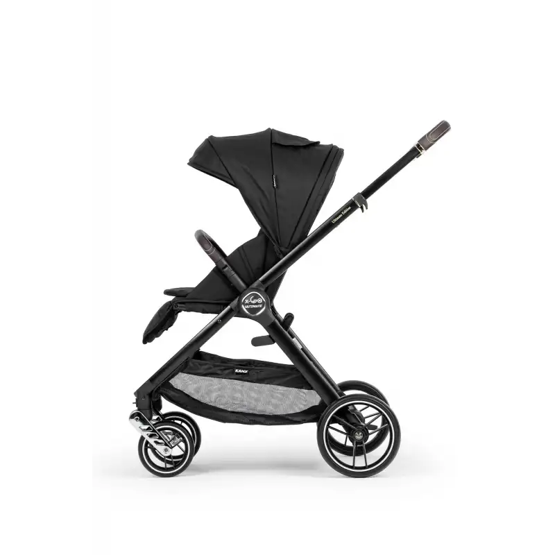Kanz X-Go Ultimate Travel Sistem Bebek Arabası Silver Siyah