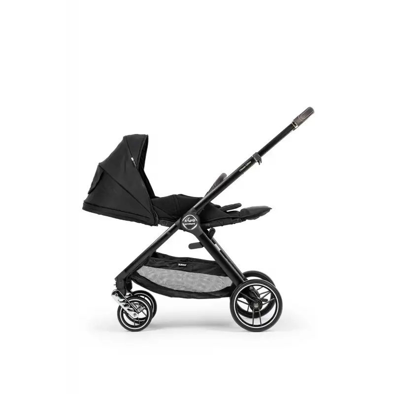 Kanz X-Go Ultimate Travel Sistem Bebek Arabası Silver Siyah