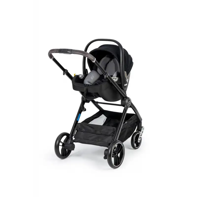 Kanz X-Go Ultimate Travel Sistem Bebek Arabası Silver Siyah