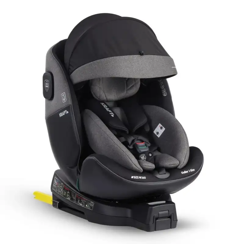 Kraft Galler I-Size Oto Koltuğu 0-36 Kg Black