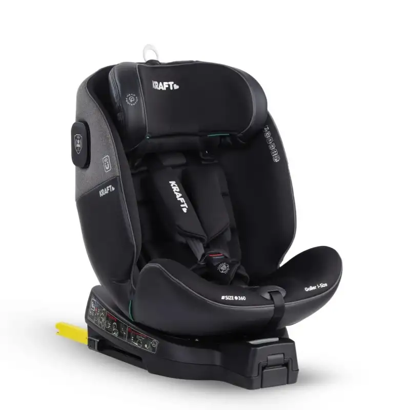 Kraft Galler I-Size Oto Koltuğu 0-36 Kg Black