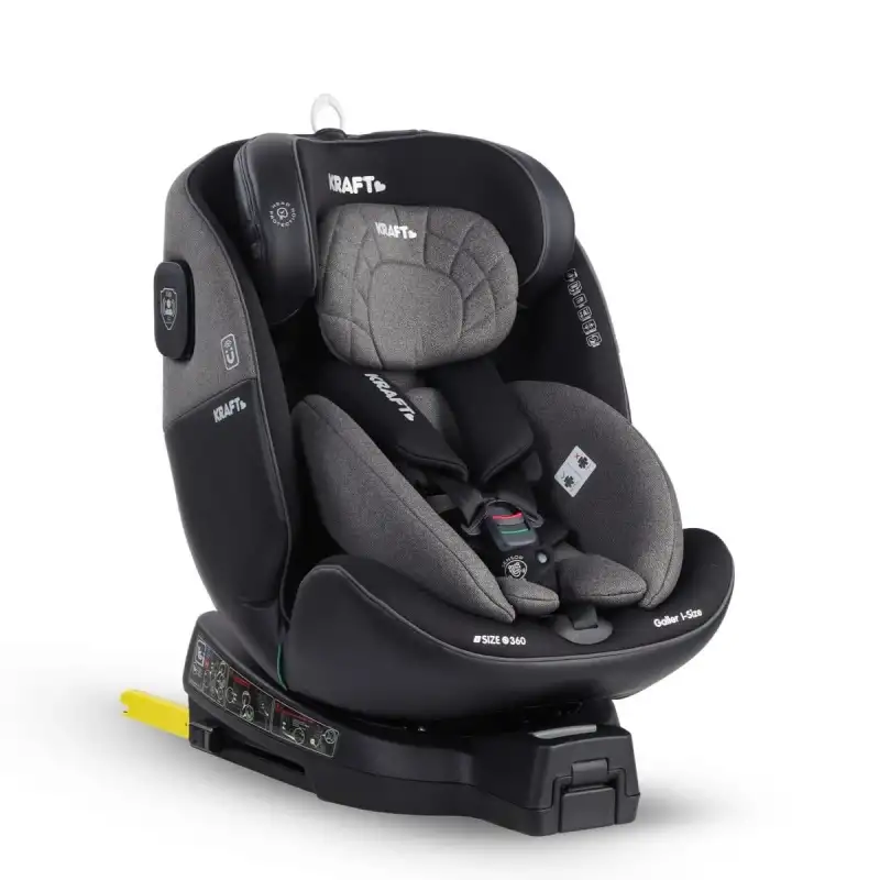 Kraft Galler I-Size Oto Koltuğu 0-36 Kg Black