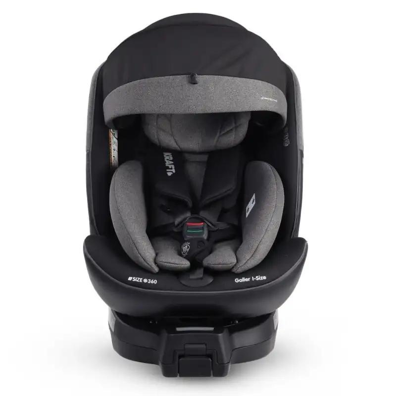 Kraft Galler I-Size Oto Koltuğu 0-36 Kg Black