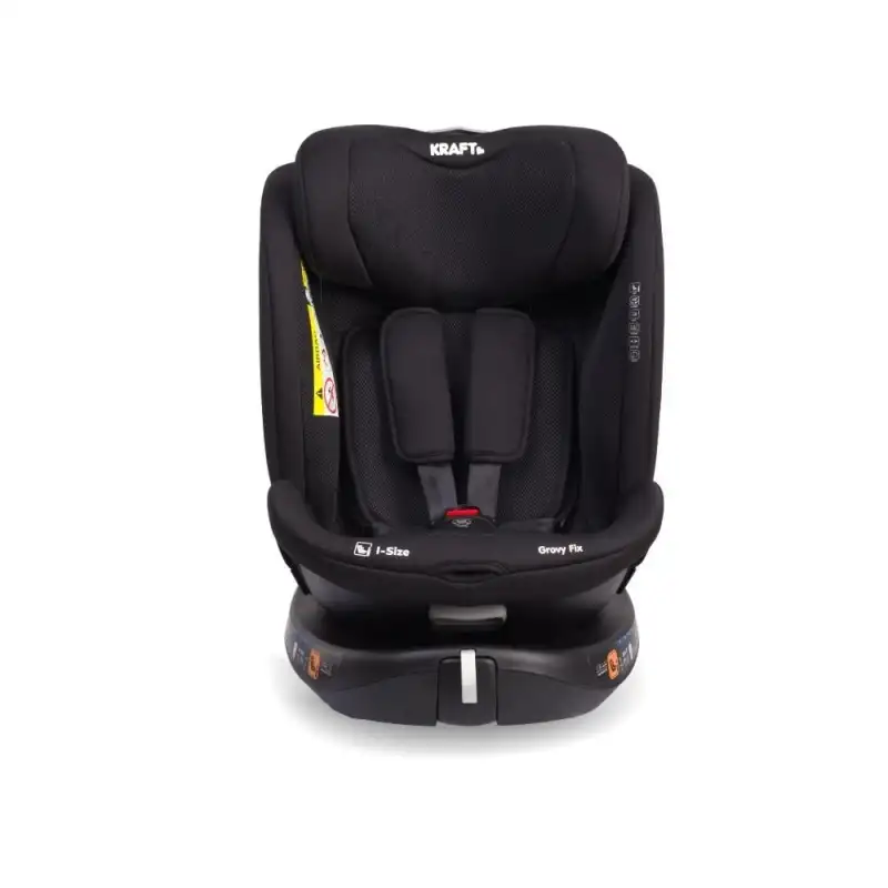 Kraft Grovy Fix i-Size 40-150 cm (0-36 Kg) Oto Koltuğu Siyah