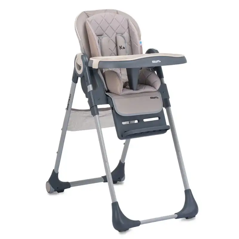 Kraft Resto Fonksiyonel Mama Sandalyesi Beige