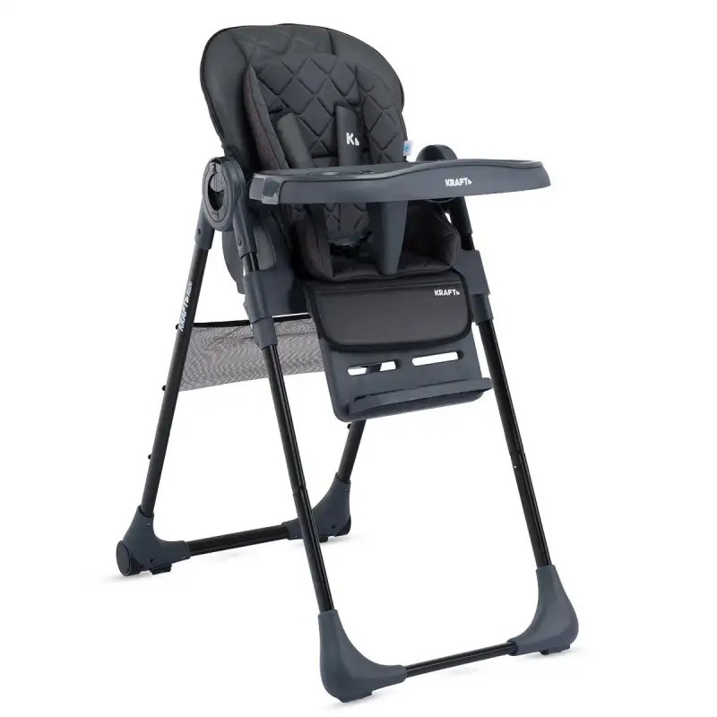 Kraft Resto Fonksiyonel Mama Sandalyesi Black