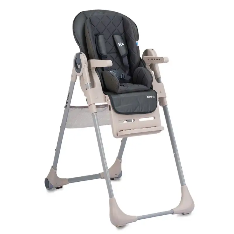 Kraft Resto Fonksiyonel Mama Sandalyesi Grey