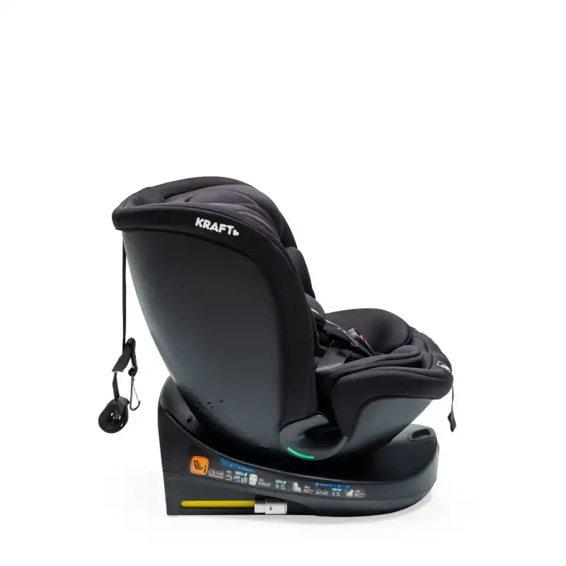 Kraft Spin Signal Plus I-Size Oto Koltuğu 0-36 Kg Black