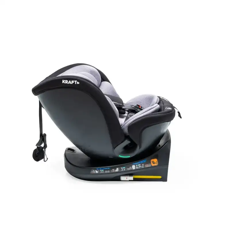 Kraft Spin Signal Plus I-Size Oto Koltuğu 0-36 Kg Grey