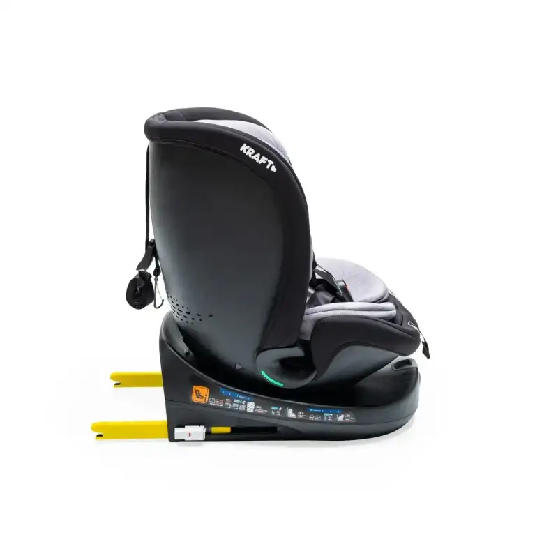 Kraft Spin Signal Plus I-Size Oto Koltuğu 0-36 Kg Grey