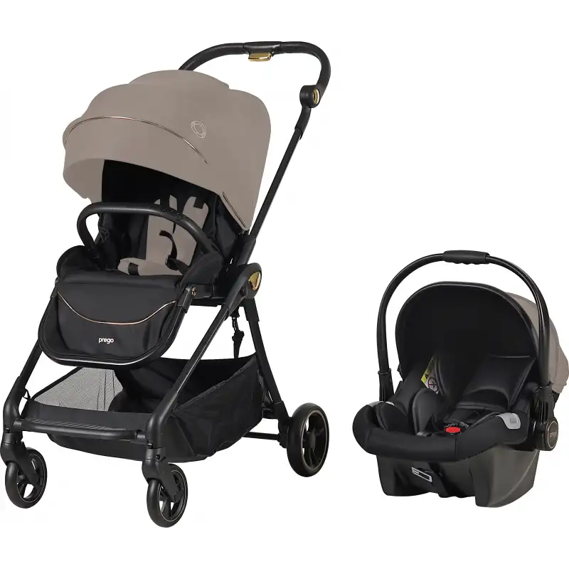 Prego 2232 Toronto Plus Travel Sistem Bebek Arabası Kahve