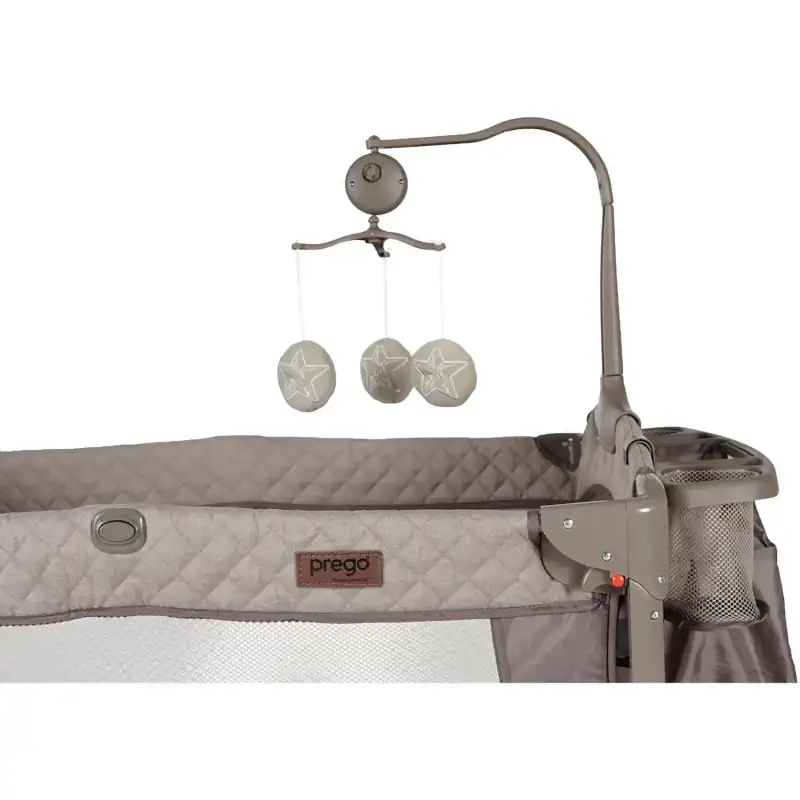 Prego 8044 Miami Plus Anne Yanı Oyun Parkı 70x120 cm Bej