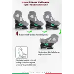 Prego Q9004 Tronfix I-Size Oto Koltuğu 0-36 Kg Gri