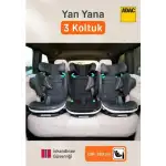 BeSafe iZi Flex Fix 2 I-Size Oto Koltuğu 15-36 Kg Anthracite Mesh