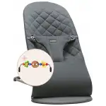 BabyBjörn Bliss Ana Kucağı Oyuncaklı Woven Anthracite
