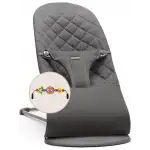 BabyBjörn Bliss Ana Kucağı Oyuncaklı Woven Anthracite