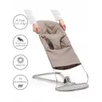 BabyBjörn Bliss Ana Kucağı Petal Woven Sand Grey