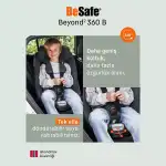 Besafe Beyond2 360 B Bundle I-Size Oto Koltuğu 0-25 Kg Anthracite Mesh