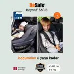 Besafe Beyond2 360 B Bundle I-Size Oto Koltuğu 0-25 Kg Anthracite Mesh