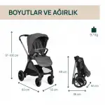 Chicco Bellagio Bebek Arabası Lunar Rock