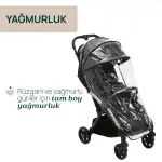Chicco Goody Xplus Otomatik Katlanır Suya Dayanıklı Kabin Bebek Arabası Pearl Grey
