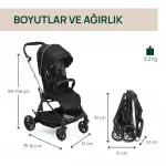 Chicco One4Ever Lounge Travel Sistem Bebek Arabası Black Beauty