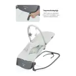 Kanz Robin Elektrikli Pilli Ana Kucağı Cool Grey