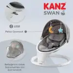 Kanz Swan Elektrikli Ana Kucağı Gri