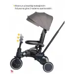 Merkür Bebe 9in1 Hawk Üç Tekerlekli Bebek ve Çocuk Bisikleti Gri