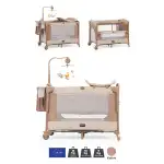 Pierre Cardin Luna Anne Yanı Park Yatak ve Oyun Parkı 60x100 cm Kahve