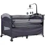 Prego 8044 Miami Plus Anne Yanı Oyun Parkı 70x120 cm Gri
