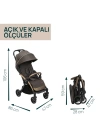 Goody Xplus Bebek Arabası Bronze Lızard Re_lux