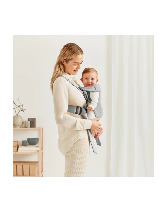 Kanguru Mini 3d Cotton Jersey / Light Grey