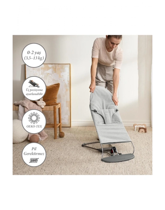 Bliss Ana Kucağı Woven Melange / Light Grey