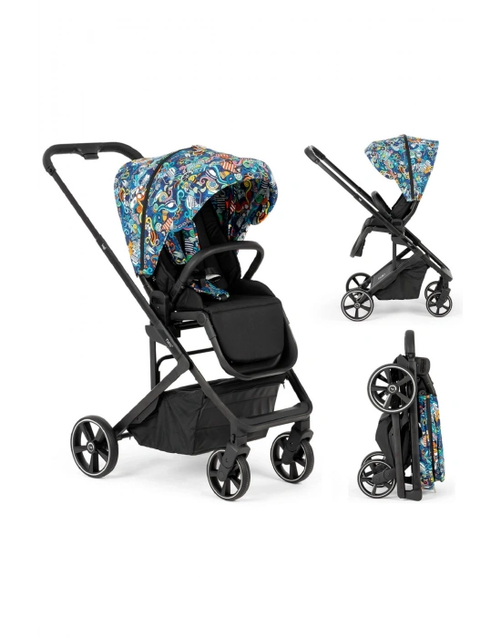 Neo 2 Tek Elle Kapanıp Açılabilen Çift Yönlu Bebek Arabası