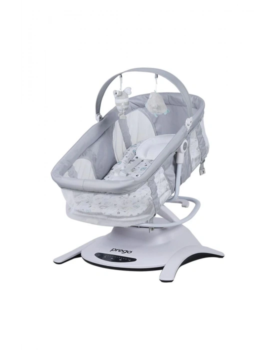 Yummy Portbebeli Elektrikli Beşik Gri 4086p