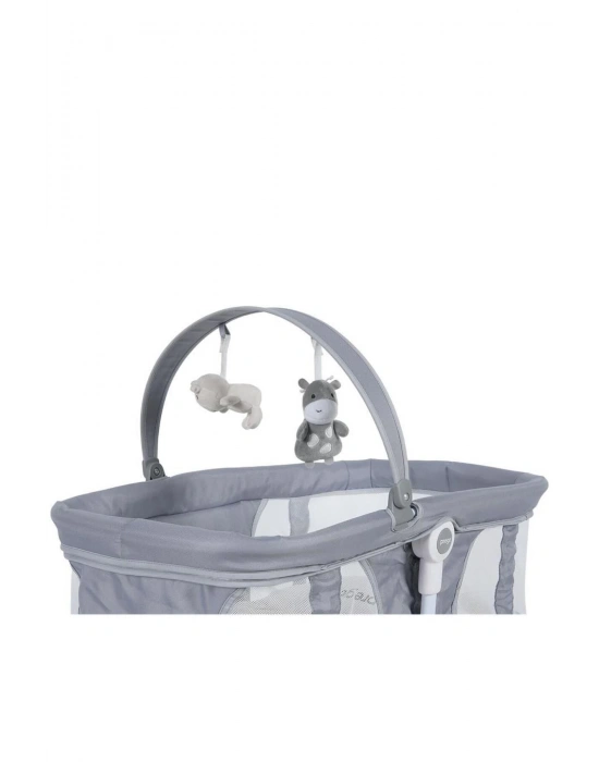 Yummy Portbebeli Elektrikli Beşik Gri 4086p