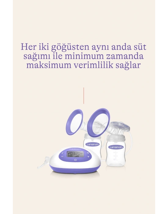 Çiftli Elektrikli Göğüs Pompası