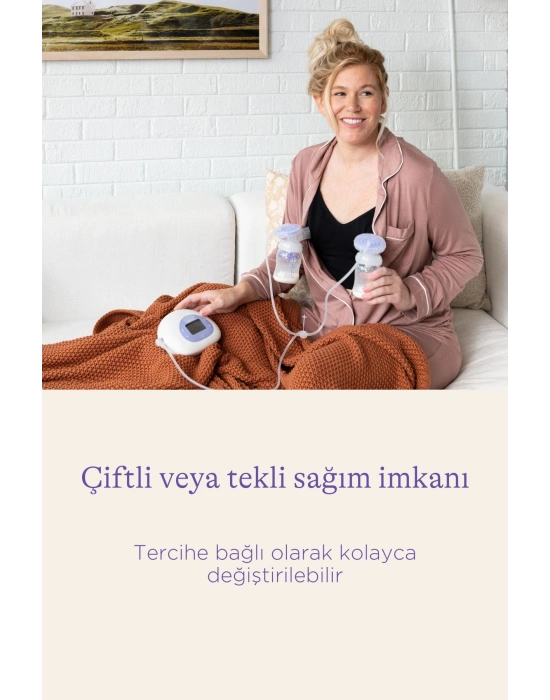 Çiftli Elektrikli Göğüs Pompası