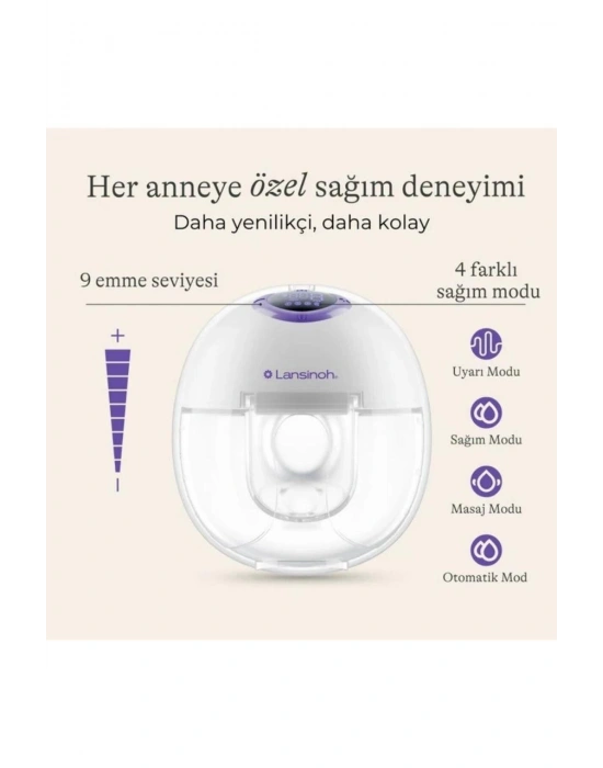 Giyilebilir Çiftli Göğüs Pompası