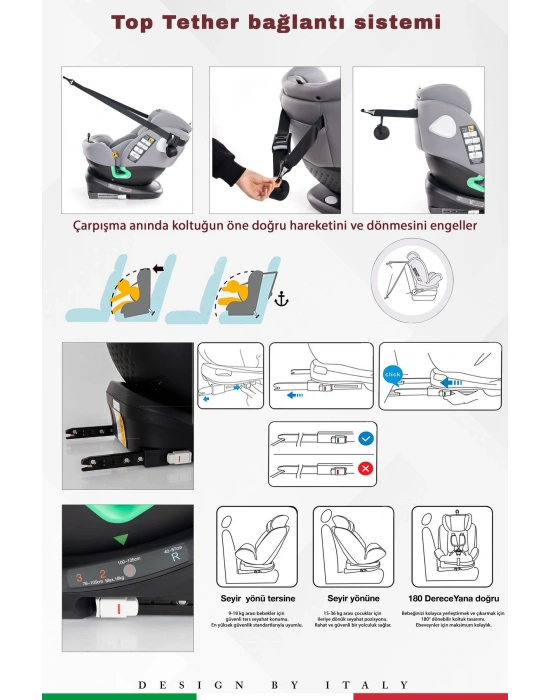 Tronfix I Size Oto Koltuğu Q9004