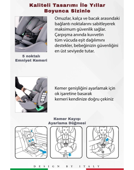 Tronfix I Size Oto Koltuğu Q9004