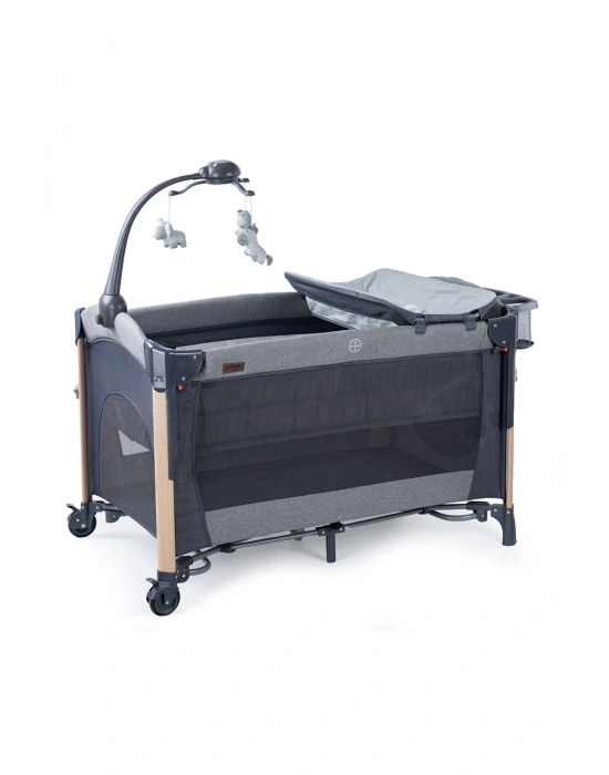 Elips Plus Anne Yanı Oyun Parkı Beşik Park Yatak 70x120 Cm