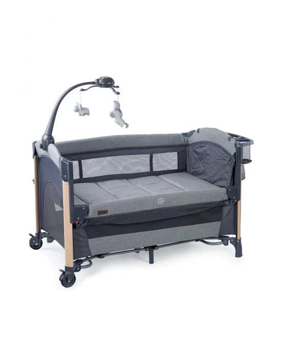 Elips Plus Anne Yanı Oyun Parkı Beşik Park Yatak 70x120 Cm