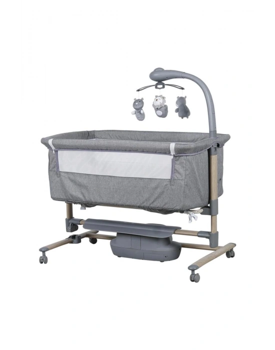 Carmela Anne Yanı Elektrikli Uzaktan Kumandalı Dönenceli Beşik