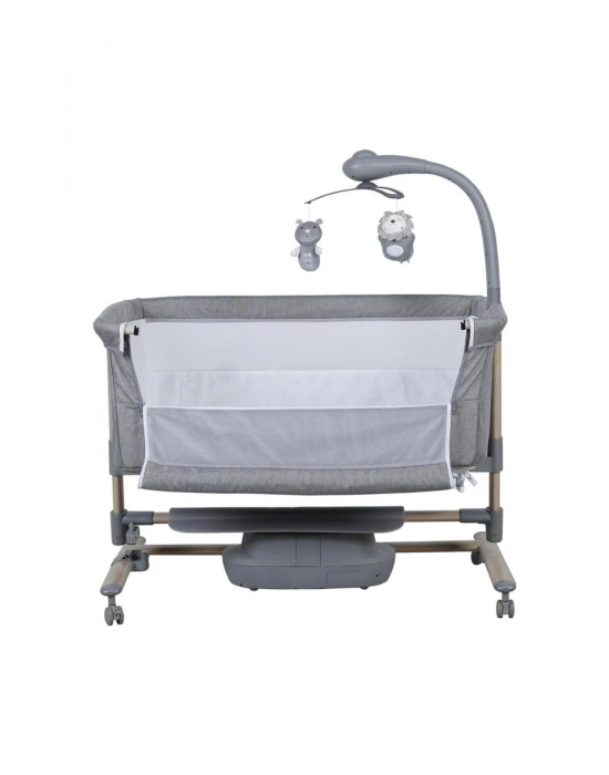 Carmela Anne Yanı Elektrikli Uzaktan Kumandalı Dönenceli Beşik