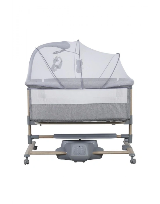 Carmela Anne Yanı Elektrikli Uzaktan Kumandalı Dönenceli Beşik